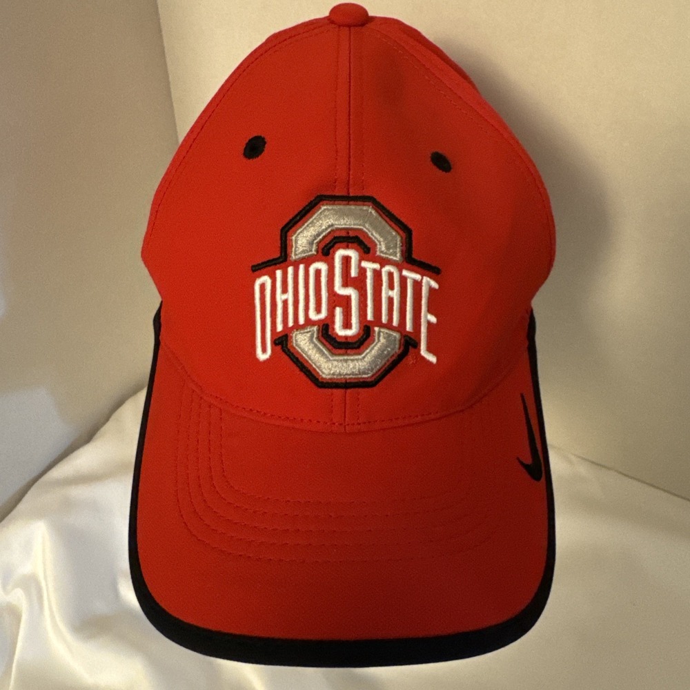 Nike Ohio State Buckeyes Legacy91 Dri-Fit Cap Strapback Red Elite
